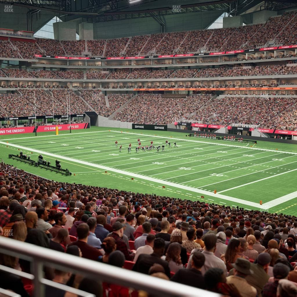Mercedes-Benz Stadium - Section 105 Seat View