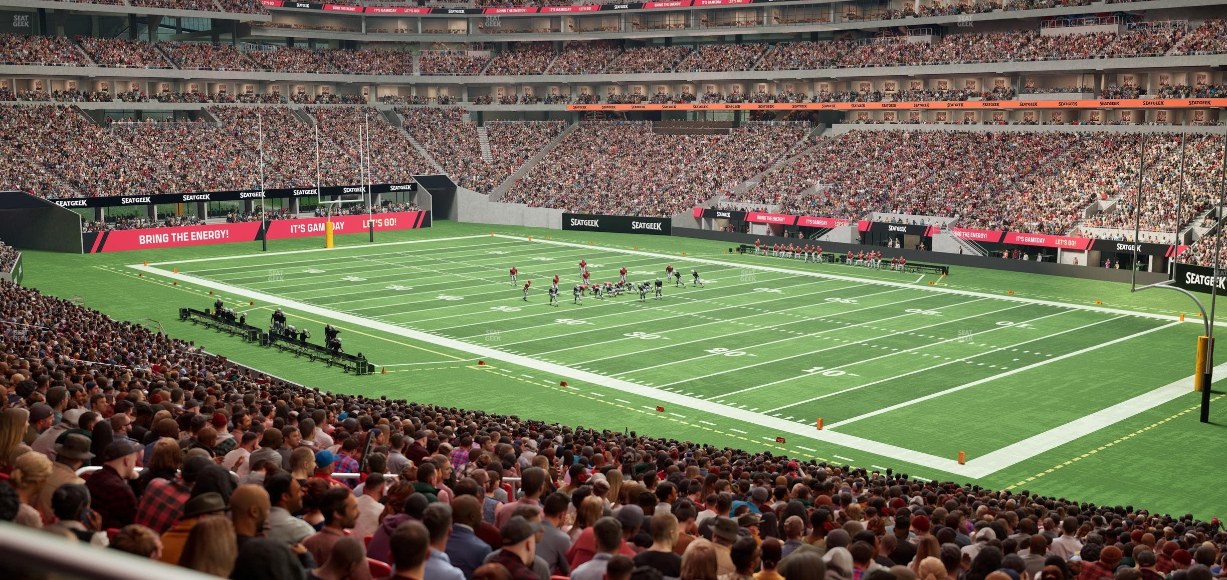 Mercedes-Benz Stadium - Section 105 Seat View