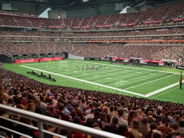 Mercedes-Benz Stadium - Section 105 Seat View