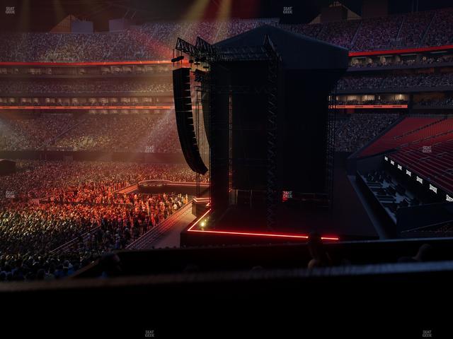 Mercedes-Benz Stadium - Section 106 L Seat View