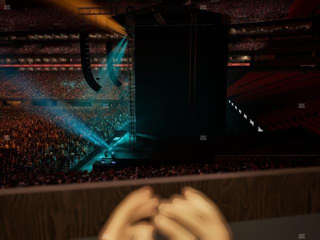 Mercedes-Benz Stadium - Section 106 L Seat View