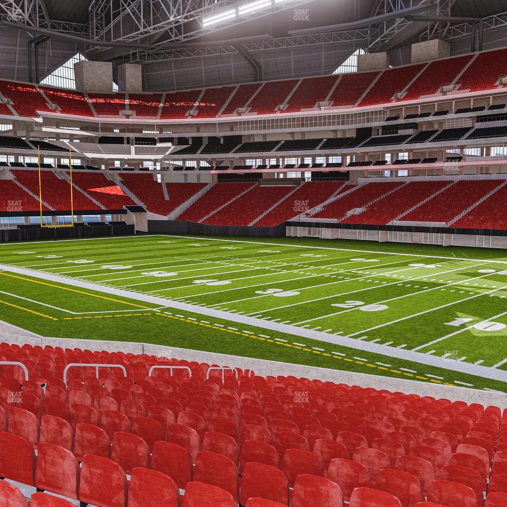 Mercedes-Benz Stadium - Section 106 L Seat View
