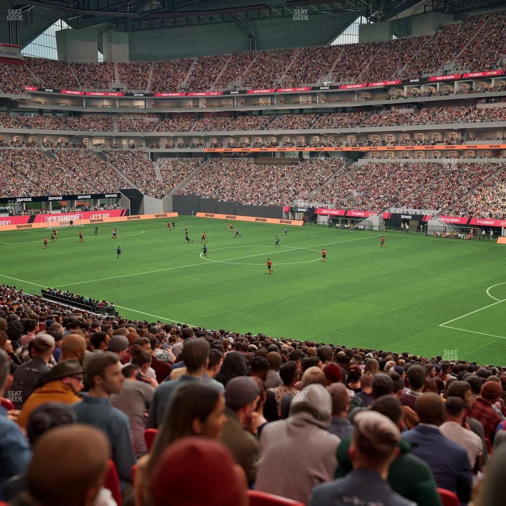 Mercedes-Benz Stadium - Section 106 Seat View