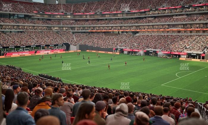 Mercedes-Benz Stadium - Section 106 Seat View