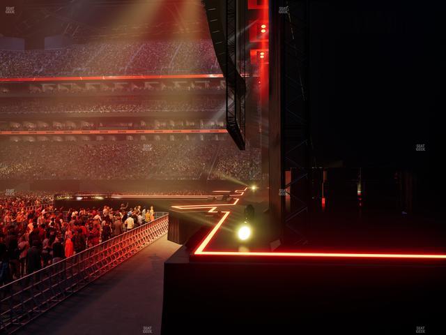 Mercedes-Benz Stadium - Section 106 Seat View