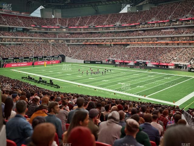 Mercedes-Benz Stadium - Section 106 Seat View