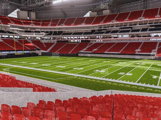 Mercedes-Benz Stadium - Section 107 Seat View