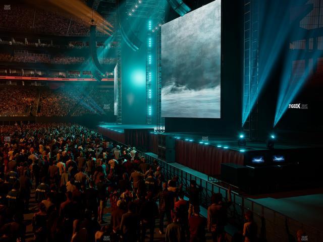 Mercedes-Benz Stadium - Section 107 Seat View