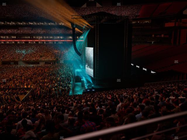 Mercedes-Benz Stadium - Section 107 Seat View