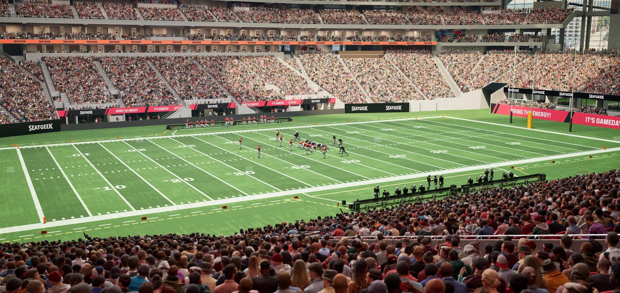 Mercedes-Benz Stadium - Section 113 Seat View
