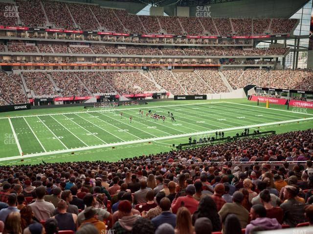 Mercedes-Benz Stadium - Section 113 Seat View