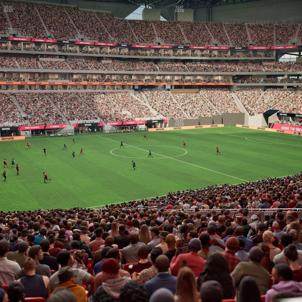 Mercedes-Benz Stadium - Section 113 Seat View