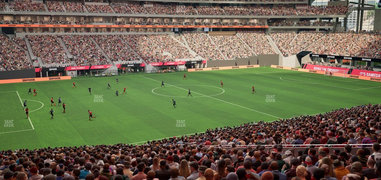 Mercedes-Benz Stadium - Section 113 Seat View