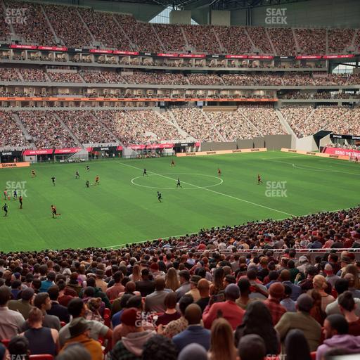 Mercedes-Benz Stadium - Section 113 Seat View