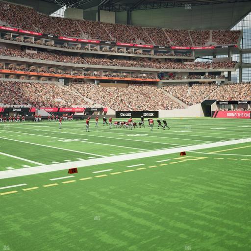 Mercedes-Benz Stadium - Section 113 Seat View