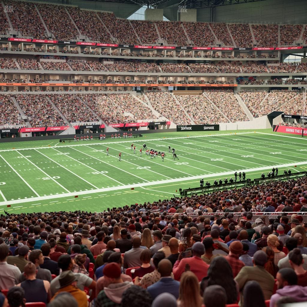 Mercedes-Benz Stadium - Section 113 Seat View