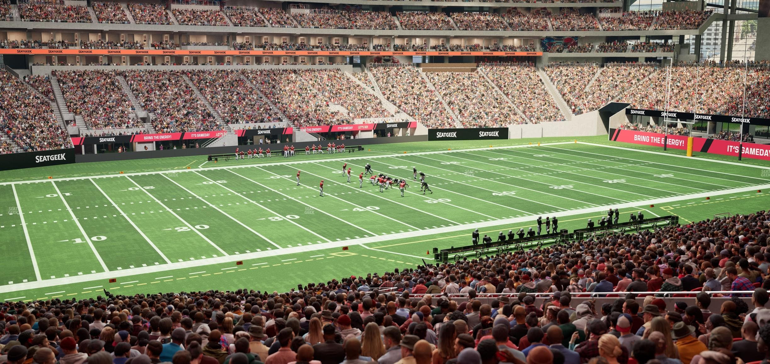 Mercedes-Benz Stadium - Section 113 Seat View