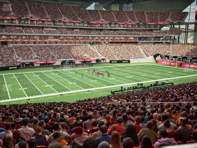 Mercedes-Benz Stadium - Section 113 Seat View