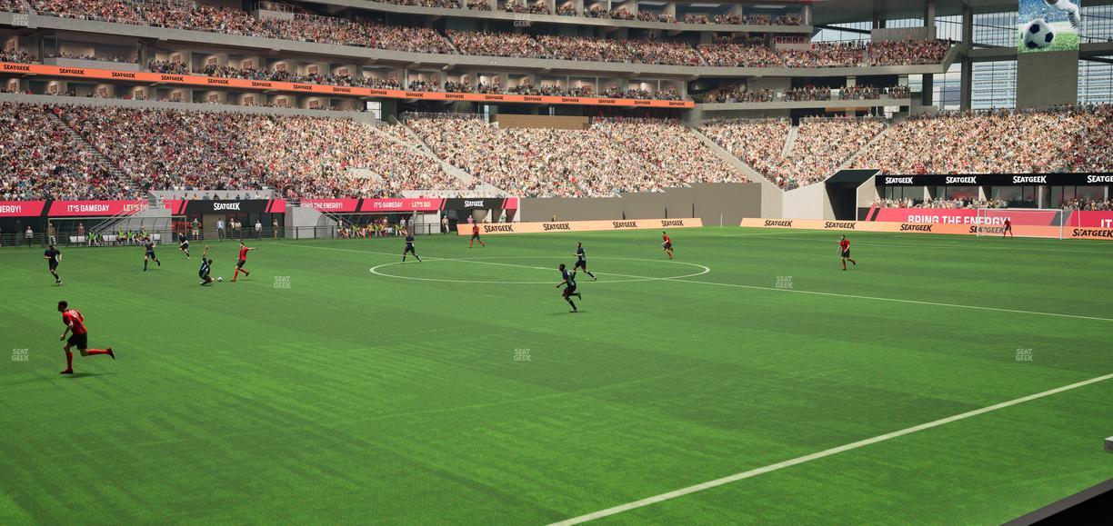 Mercedes-Benz Stadium - Section 113 Seat View