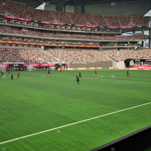 Mercedes-Benz Stadium - Section 113 Seat View