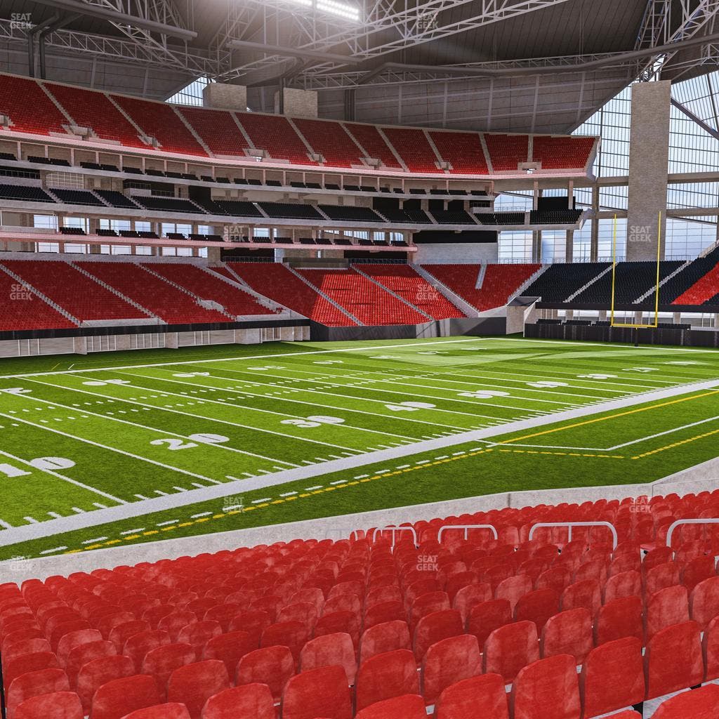 Mercedes-Benz Stadium - Section 114 L Seat View