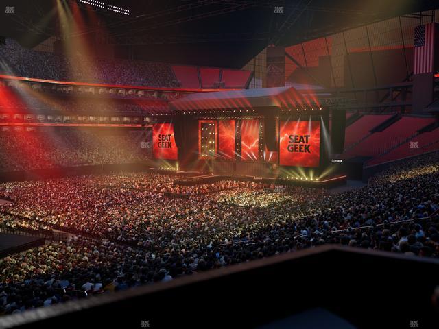Mercedes-Benz Stadium - Section 114 L Seat View
