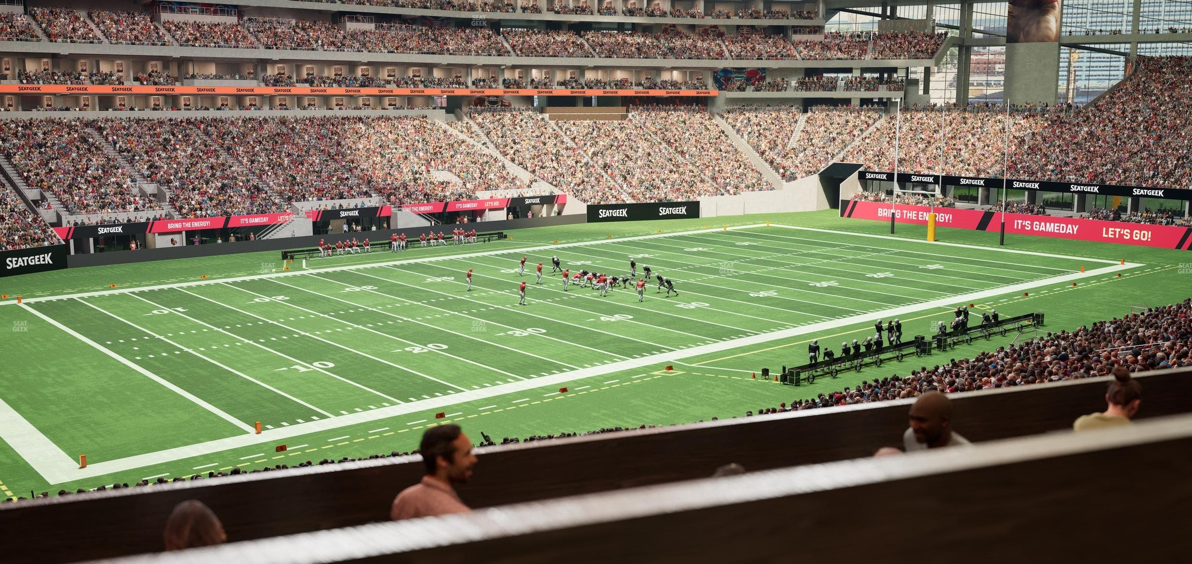 Mercedes-Benz Stadium - Section 114 L Seat View
