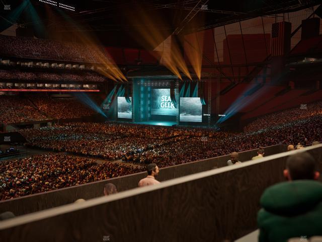 Mercedes-Benz Stadium - Section 114 L Seat View