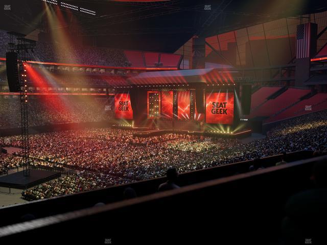 Mercedes-Benz Stadium - Section 114 L Seat View