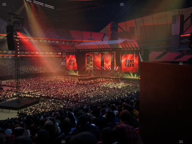 Mercedes-Benz Stadium - Section 114 Seat View