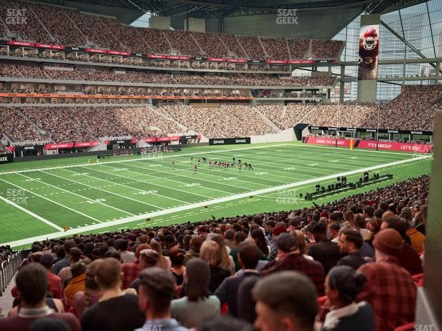 Mercedes-Benz Stadium - Section 114 Seat View