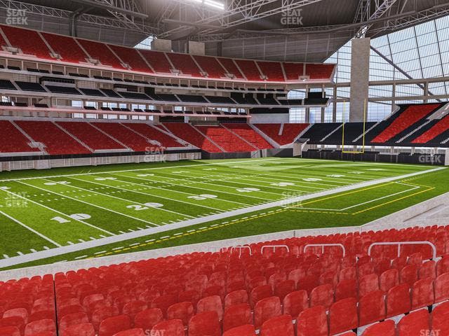 Mercedes-Benz Stadium - Section 114 Seat View