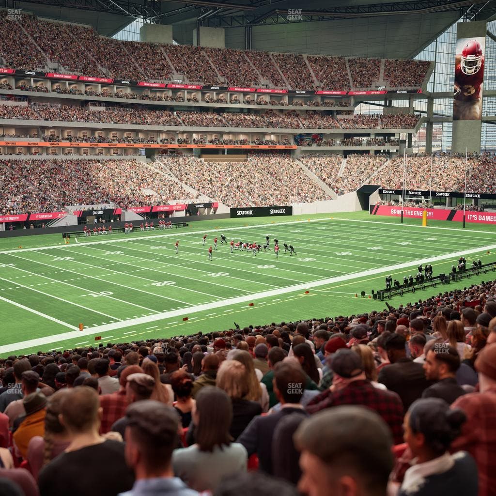 Mercedes-Benz Stadium - Section 114 Seat View
