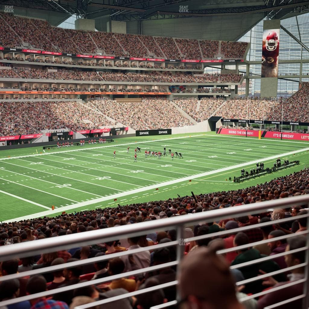 Mercedes-Benz Stadium - Section 115 Seat View