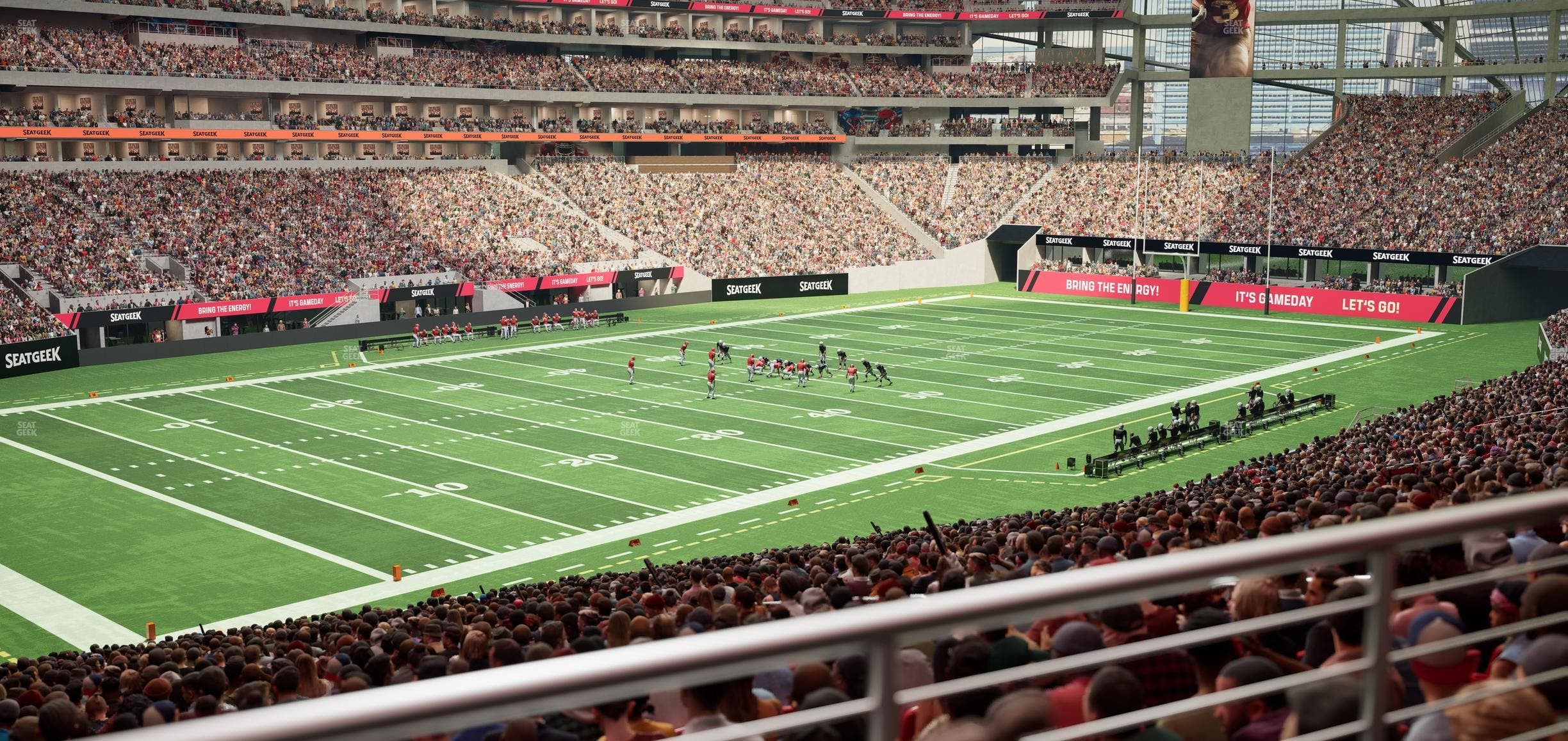 Mercedes-Benz Stadium - Section 115 Seat View