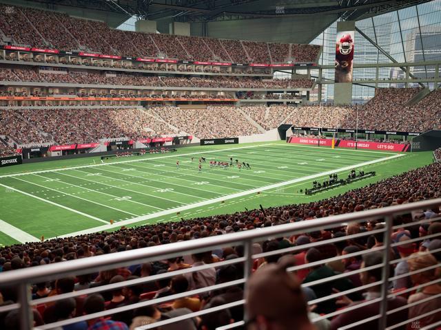 Mercedes-Benz Stadium - Section 115 Seat View