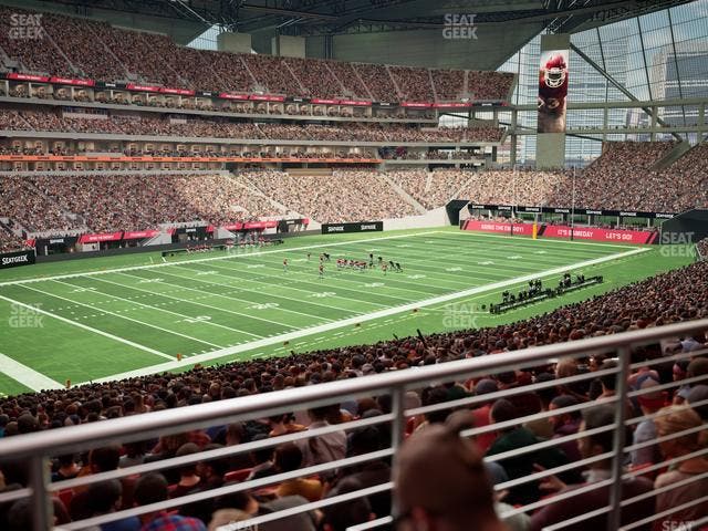 Mercedes-Benz Stadium - Section 115 Seat View