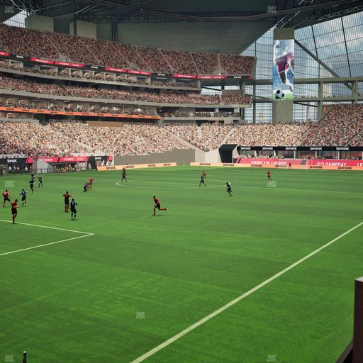 Mercedes-Benz Stadium - Section 115 Seat View
