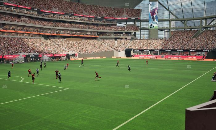 Mercedes-Benz Stadium - Section 115 Seat View