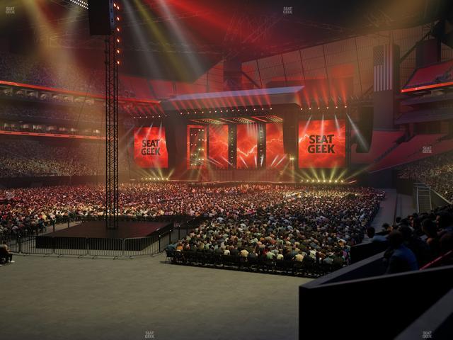 Mercedes-Benz Stadium - Section 115 Seat View