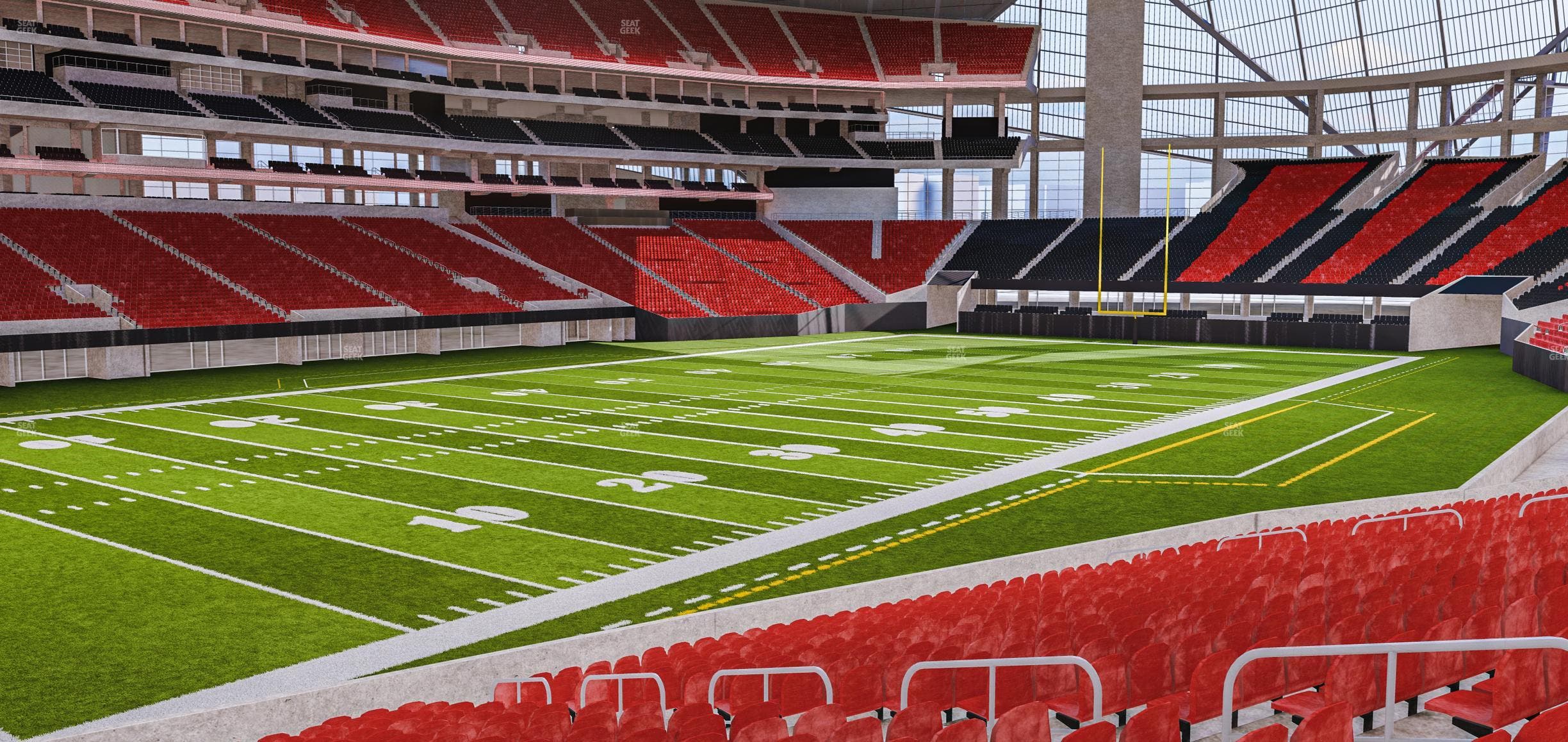 Mercedes-Benz Stadium - Section 115 Seat View