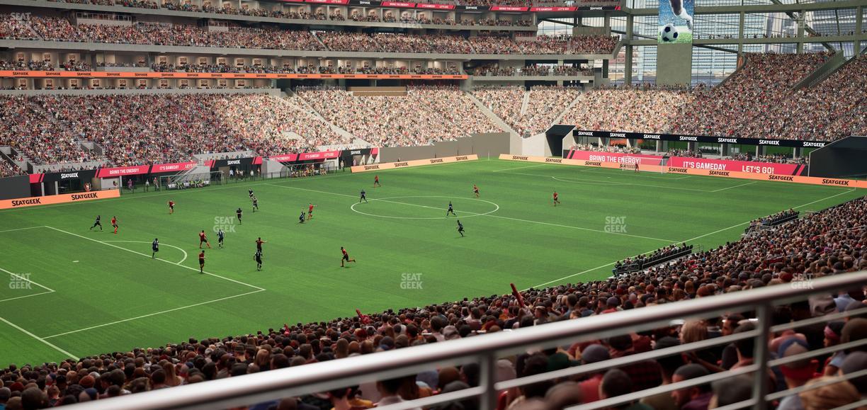 Mercedes-Benz Stadium - Section 115 Seat View