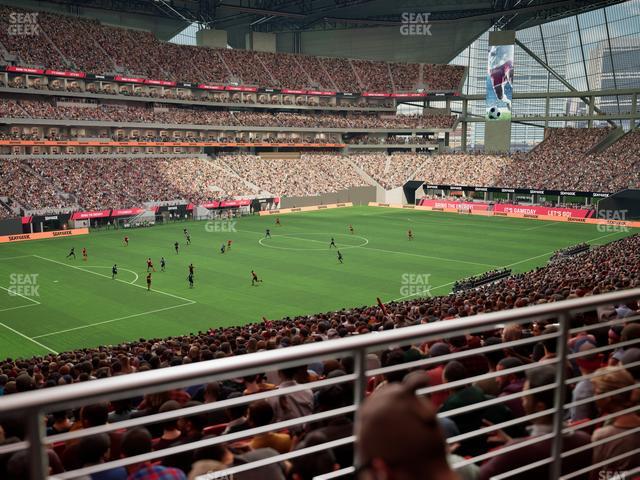Mercedes-Benz Stadium - Section 115 Seat View
