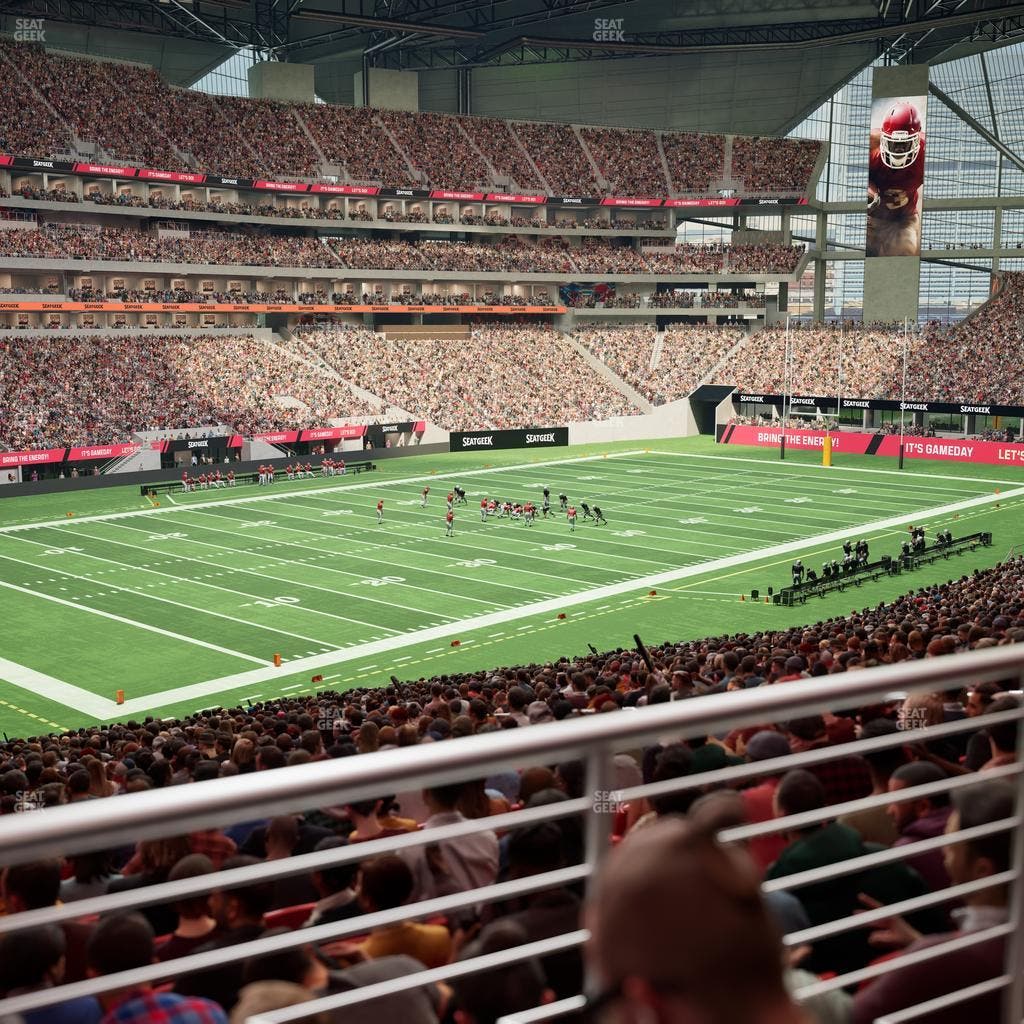 Mercedes-Benz Stadium - Section 115 Seat View