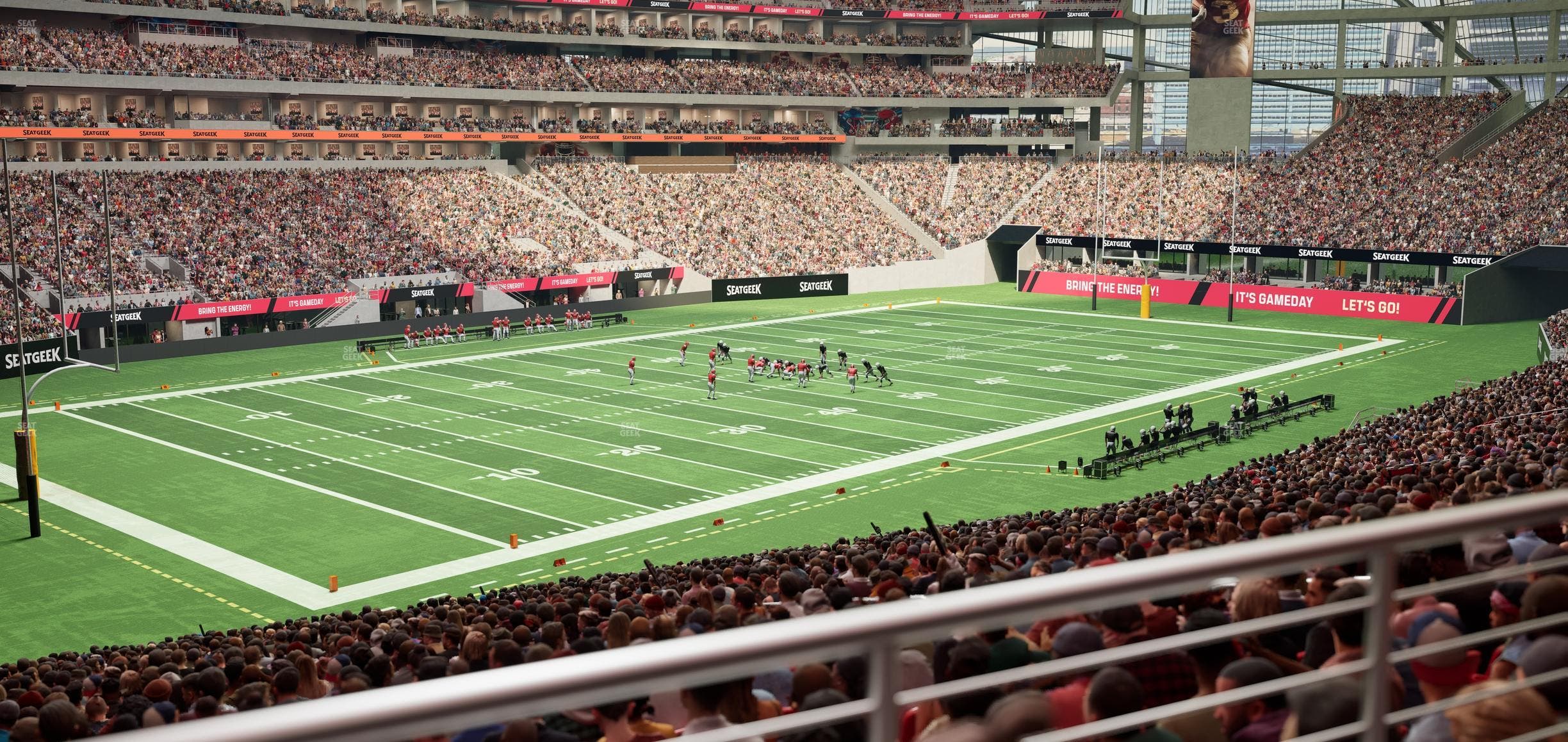 Mercedes-Benz Stadium - Section 115 Seat View