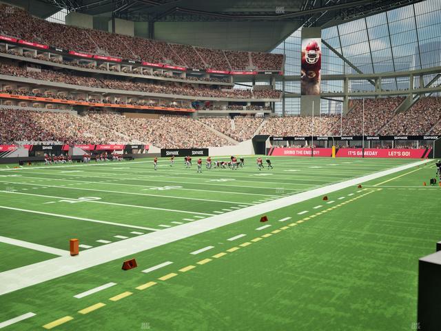 Mercedes-Benz Stadium - Section 115 Seat View