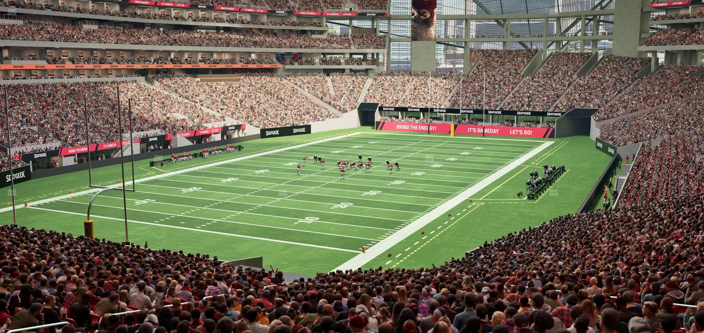 Mercedes-Benz Stadium - Section 116 Seat View