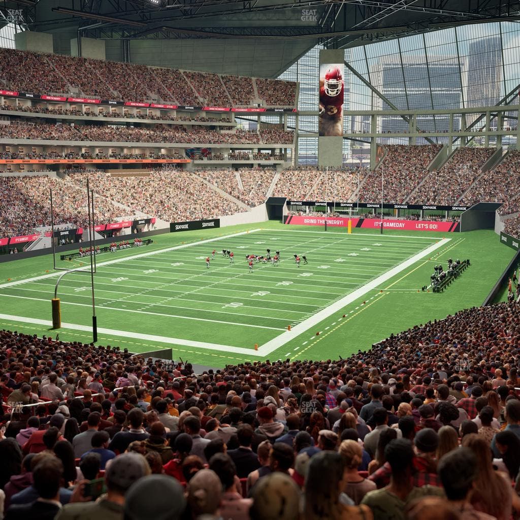 Mercedes-Benz Stadium - Section 116 Seat View