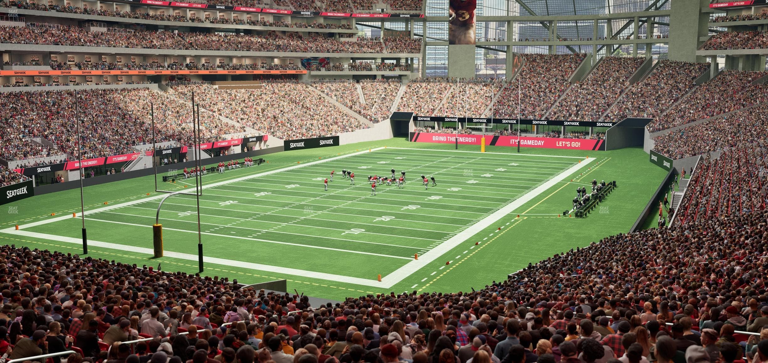 Mercedes-Benz Stadium - Section 116 Seat View