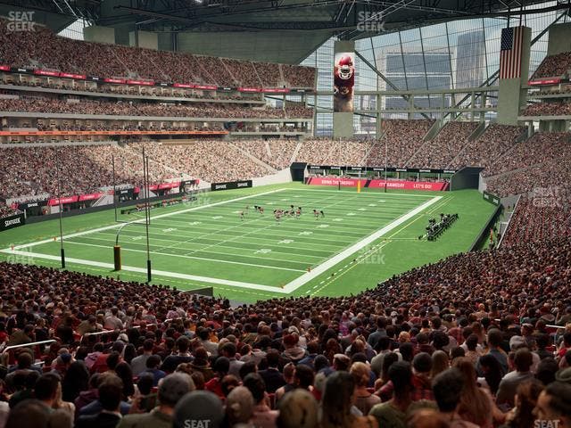 Mercedes-Benz Stadium - Section 116 Seat View